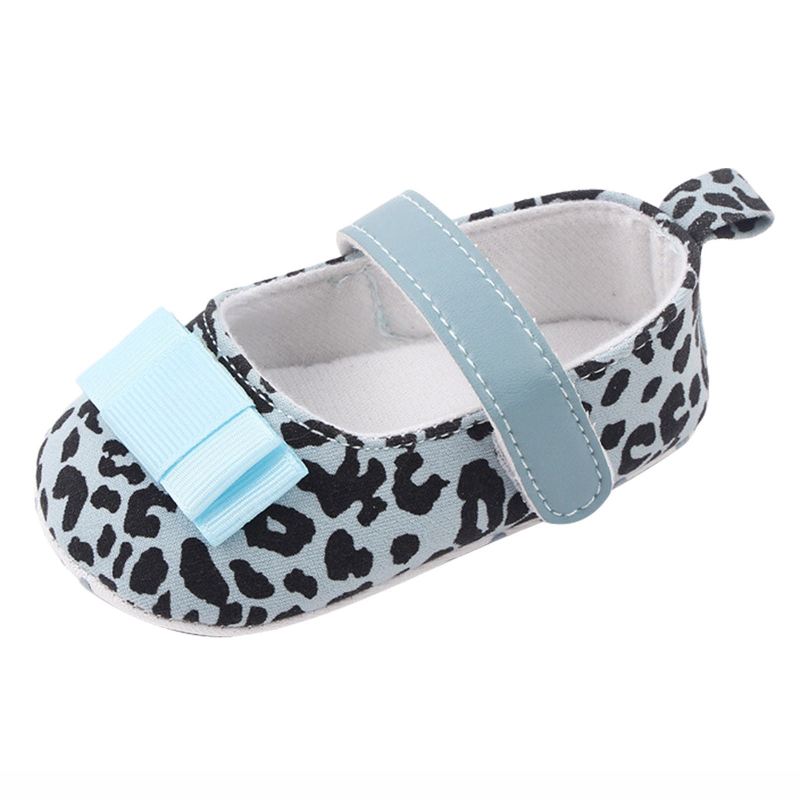 JDEFEG Toddler Dress Shoes Girls Size 8 Toddler Shoes Soft Sole Leopard