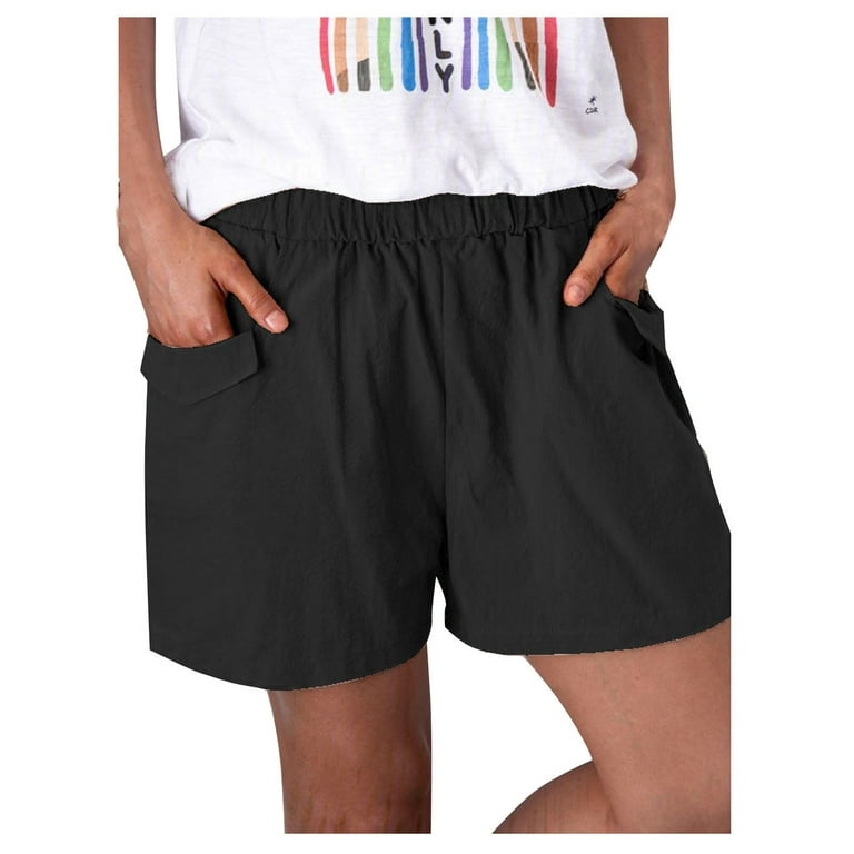 Cotton walking shorts clearance