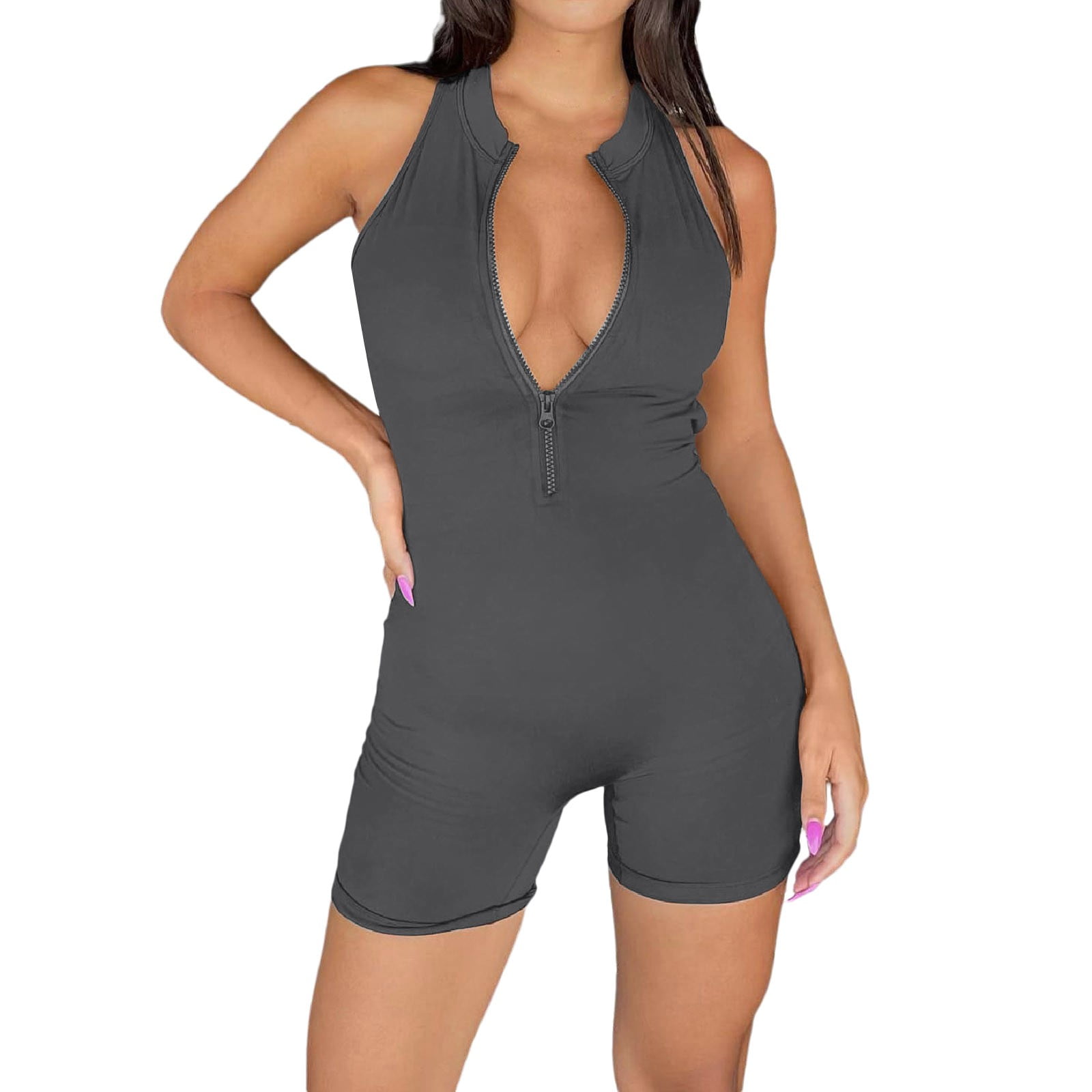 JDEFEG Women Jumpsuit Women's Romper Sexy Romper Shorts Romper