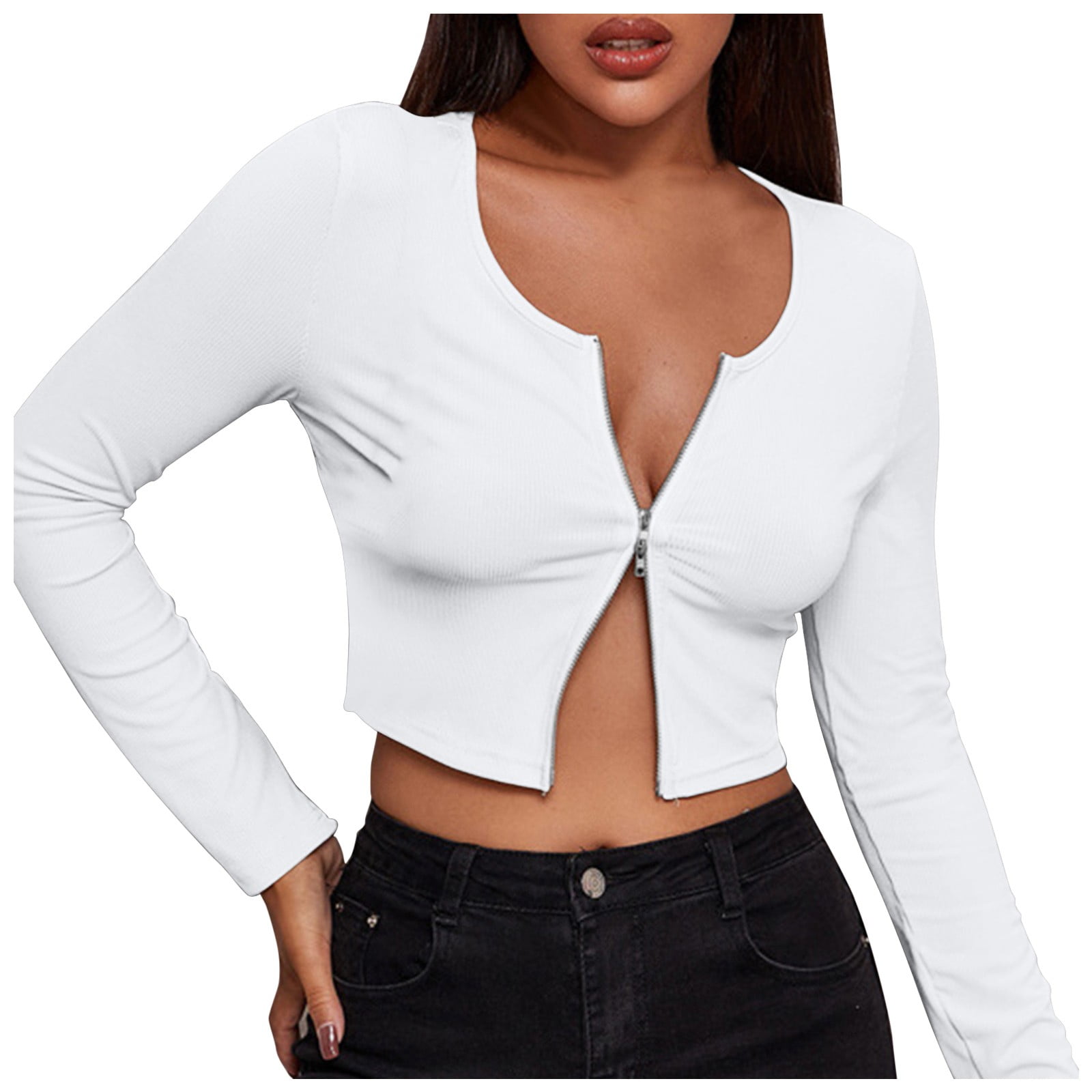 YYA Women's Lightweight Ribbed Cardigan Tie-Front Beach