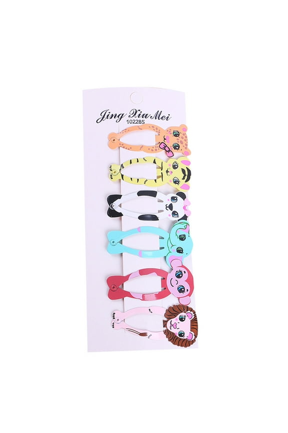 Women Scrunchies Girls Kids Fruit Hairclip Headwear Barrettes Set Hairpin Baby Cartoon Kids Hair Accessories 45 Scrunchies Metal D One Size