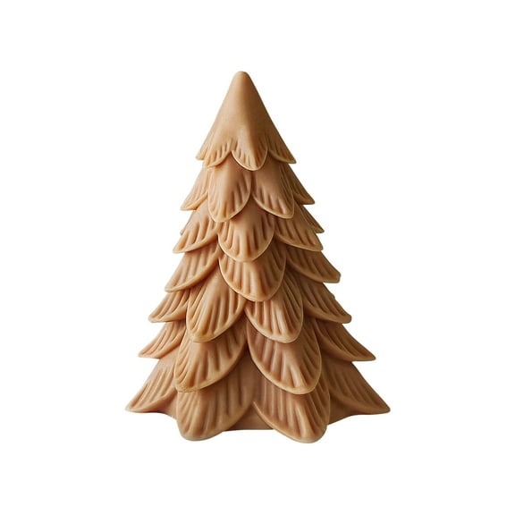 JDH Aromatherapy Candle Molds, Christmas Tree 3D Silicone Candle Resin Craft Mold for DIY Wax Soap Concrete Clay Craft Cake Home Party Decor