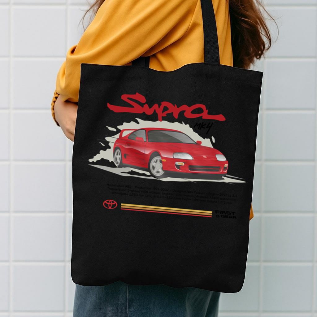 JDM Bag Toyota Supra Iconic JDM Car Design for Enthusiasts, Car Guys ...
