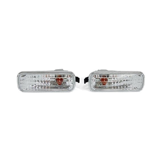 JDM Clear Dome Quarter Panel Side Marker Lights for Honda Civic 1996-2000