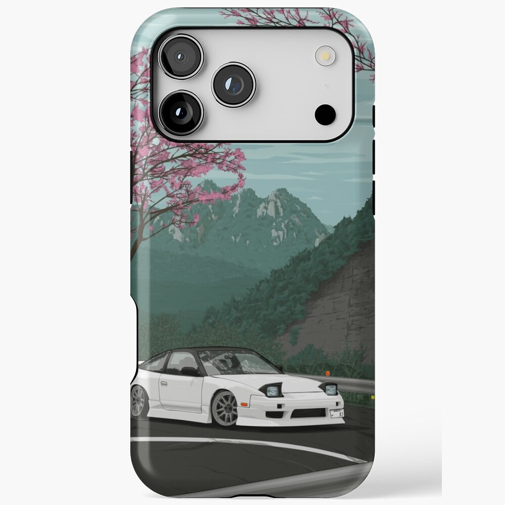 JDM Drift 180sx S13 Touge Art iPhone Case 17 11 12 13 14 15 16 Pro Max ...
