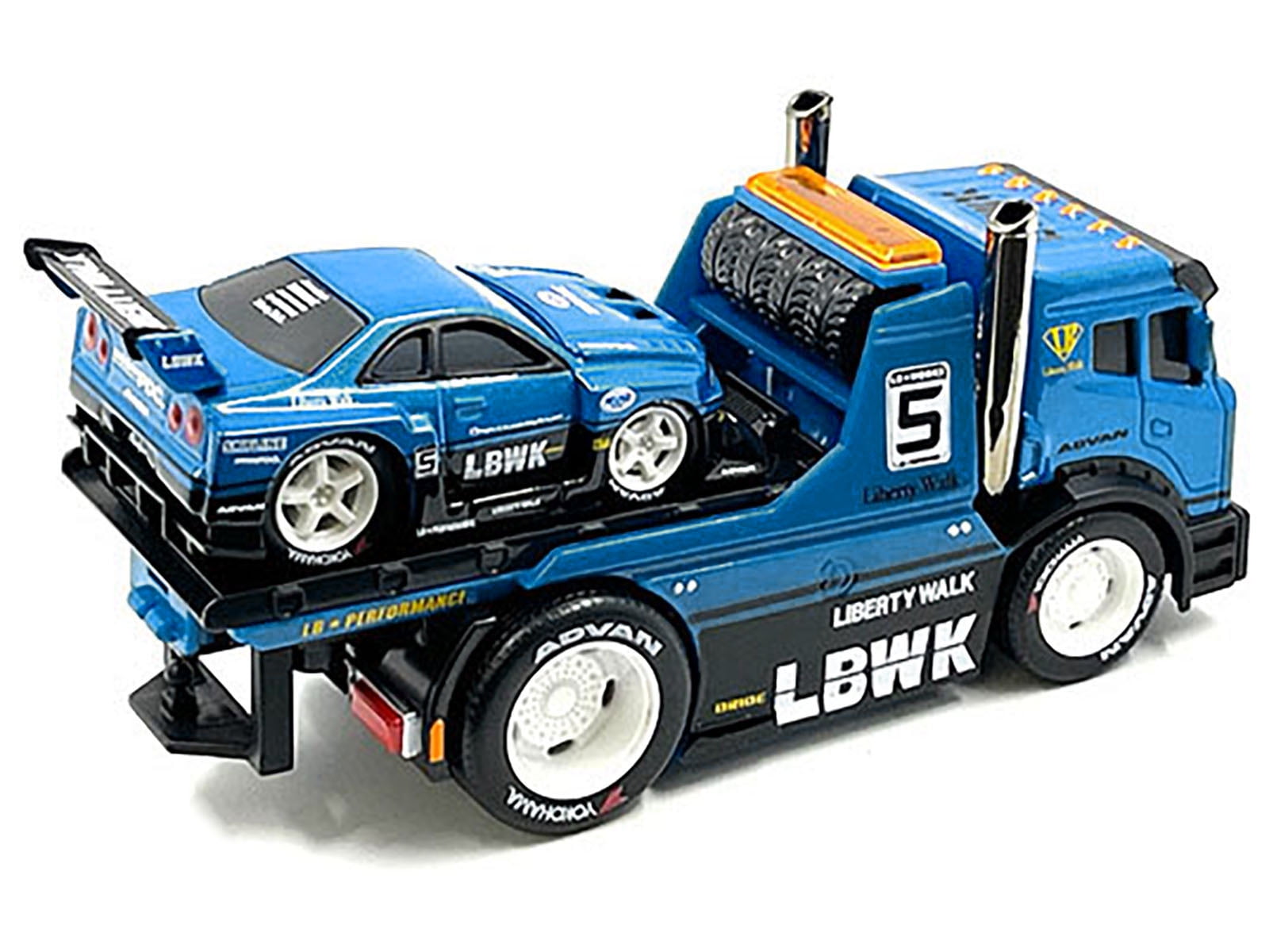 MUSCLE MACHINES LIBERTY WALK LBWK 1999 NISSAN SKYLINE GT-R