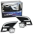 thumbnail image 1 of JDM OEM-Spec 15W High Power LED Fog Light Kit w/White/Amber Switchback LED Daytime Running Light Bezels For 2018-2020 Toyota Camry SE XSE TRD Trims, 1 of 9