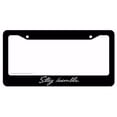thumbnail image 1 of JDM Stay Humble Tuner Drifting Racing Funny Black License Plate Frame (smblefr8), 1 of 2