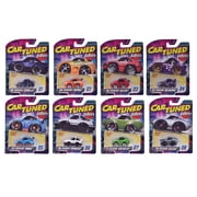 JDM Tuners Series 1 Set of 8 Pieces Diecast Model Cars by CarTuned