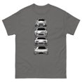 thumbnail image 1 of JDM kings supra rx7 GTR NSX t-shirt (Charcoal, XL), 1 of 2