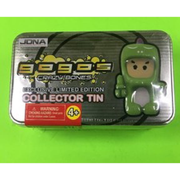 JDNA GoGos Crazy Bones Exclusive Limited Edition Silver Collector Tin Tin #5