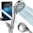 thumbnail image 1 of JDO High Pressure Shower Head, 9 Modes Handheld Shower Head with Built-in Power Wash, Detachable Showerhead with 71 Inches Shower Hose, Chrome Finish, 1 of 8
