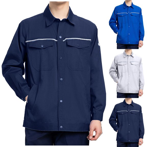 JDQJBZ Men's Winter Coats,Coats For Men Fashion Zipper Hooded Casual Sweatshirt Work Jacket Long Sleeve For Daily Wear