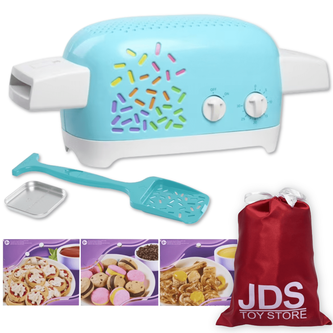 JDS Easy Baking Oven Bundle, Includes Turquoise Oven, Pizza