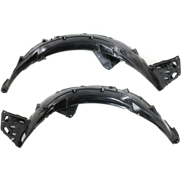 JDTvisor 2pcs Wheel Liner Front Left Driver Right Passenger Side Splash Shields for Honda for Civic DX/EX-L/EX-T/LX-P 2016-2018 & Si 2017-2018 74151TBAA00 HO1249158