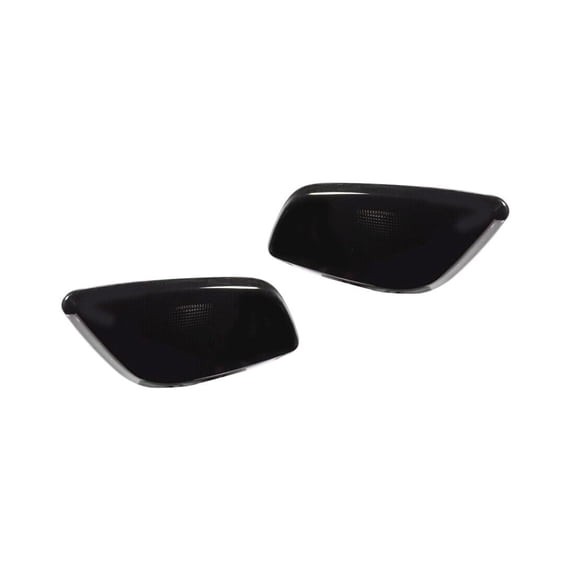 JDTvisor JDM Dark Smoked Lens Side Marker Lights Black ABS Housing Left Right Front for Subaru for Impreza Outback/RS/TS/WRX 2002-2003 Ultrasonically Sealed-Specification Smooth RB-227BH ISO2001
