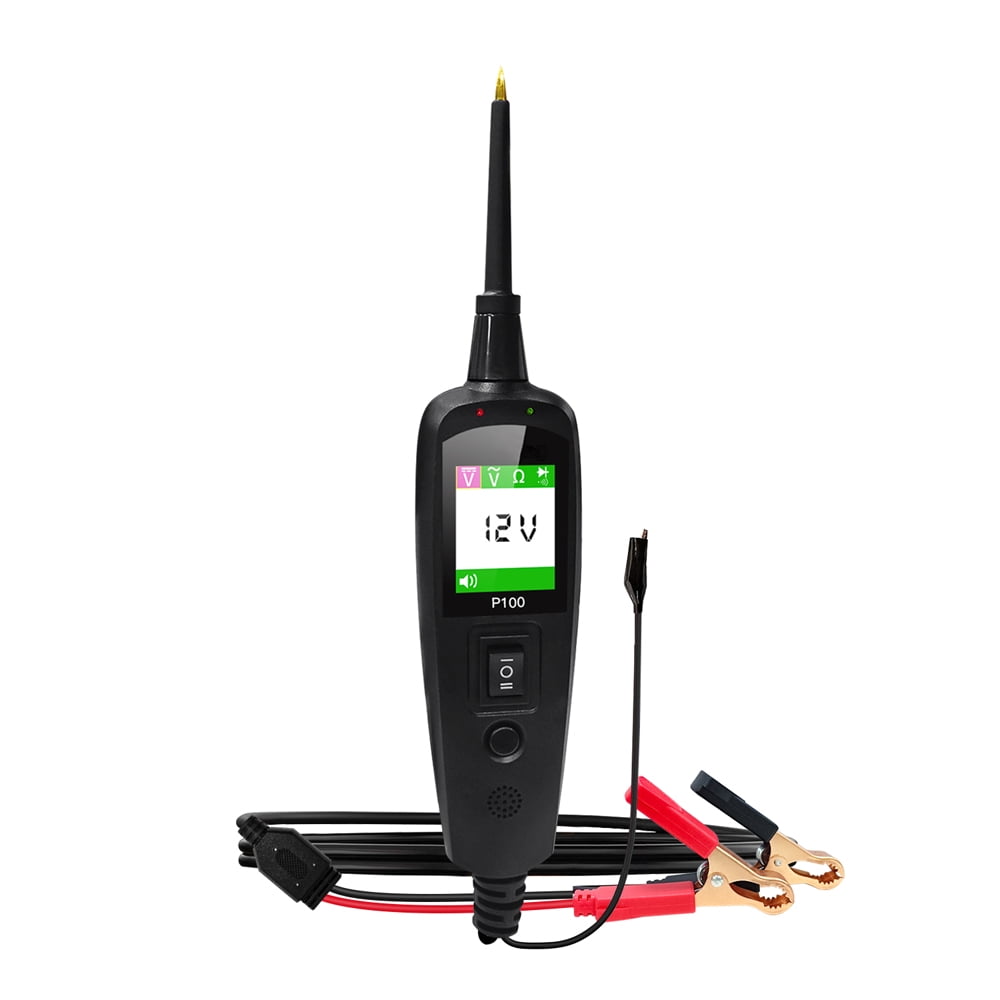 JDiag Automotive Circuit Tester Power Circuit Probe Kit, Car Voltage/Resistant Diagnostic Tool