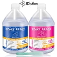 thumbnail image 1 of JDiction Epoxy Resin 1 Gallon Kit Clear Fast Curing-4 Hrs Demold, 8-10 Hrs Full Curing, 1 of 11
