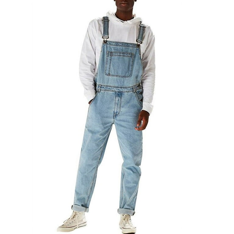 Mens shop denim overalls