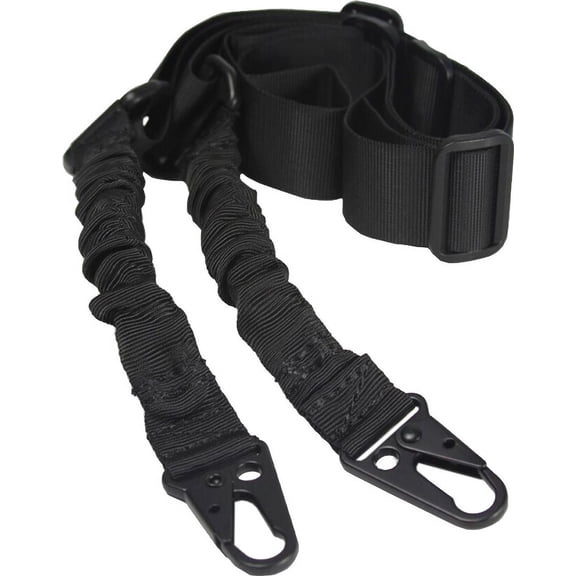 JE Machine Tech 2-Point Bungee Sling, Black