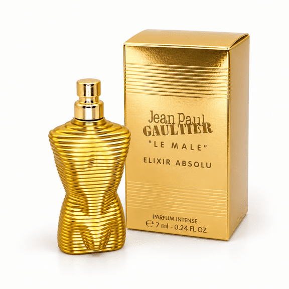 Le Male Elixir Absolu Intense 0.24 Parfum Splash by Jean Paul Gaultier Mini for Men
