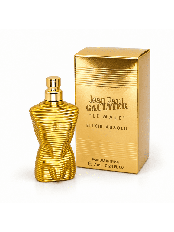 Le Male Elixir Absolu Intense 0.24 Parfum Splash by Jean Paul Gaultier Mini for Men