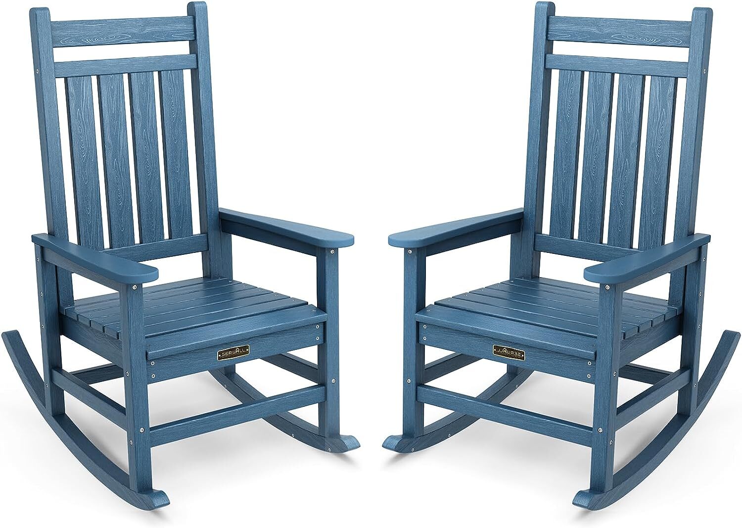 Mainstays Outdoor 2Person Double Rocking Chair, White