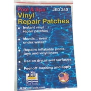 Jed Pool Tools 35-240 3 -1/4" X 5" Vinyl Repair Patches 6 Count