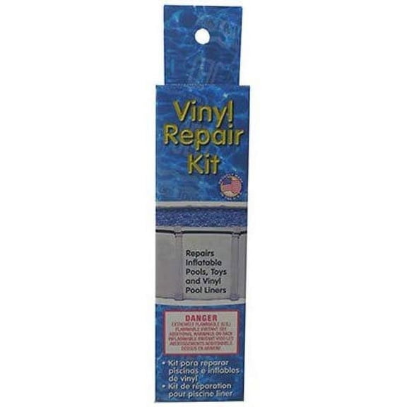JED Pool Tools 35-244 Vinyl Pool Repair Kit, 130 sq. in