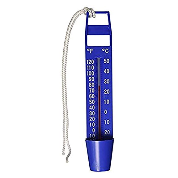 JED Pool Tools Inc 20-208 10-Inch Blue Scoop Pool Thermometer