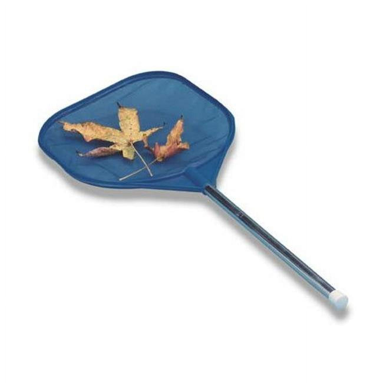 Blue Aluminum and Plastic Pool Leaf Skimmer