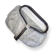 JED Pool Tools Pro Aluminum Deep Leaf Rake Pool Skimmer Head with Mesh Bag