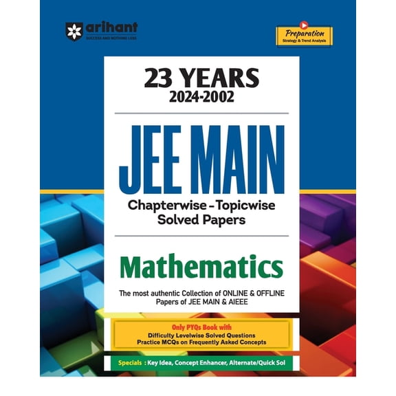 JEE Main Chapterwise Solution Mathematics, (Paperback)