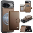 thumbnail image 1 of JEEHOOD Case For Google Pixel 10 / Pixel 10 Pro, RFID Blocking Compatible With MagSafe Detachable 2 In 1 Wallet With Snap fastening Card Holder,PU Leather Case,Kickstand Magnetic Protective Cover, 1 of 8