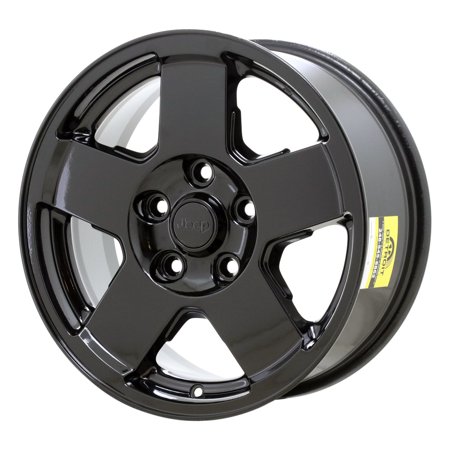 JEEP COMMANDER 2006 - 2010 GLOSS BLACK Factory OEM Wheel Rim (Not Replicas)