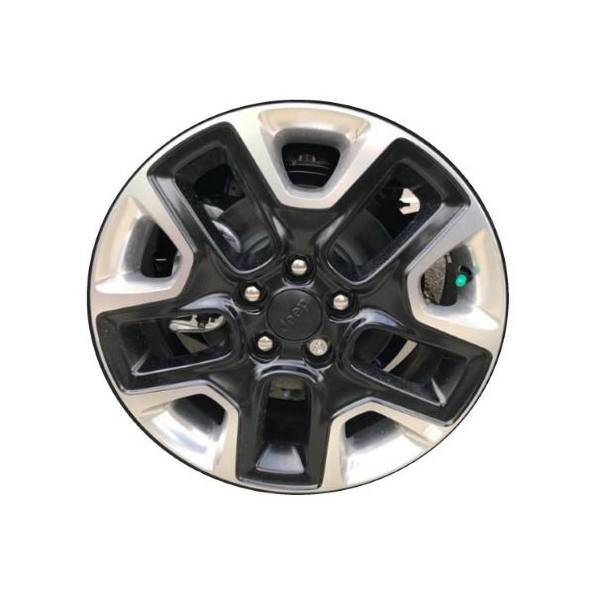 JEEP COMPASS 2018 2019 POLISHED BLACK Factory OEM Wheel Rim (Not