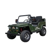 Vitacci Jeep GR-2 125cc 2-Seater Go-Kart from 12 to 99 Years, Black