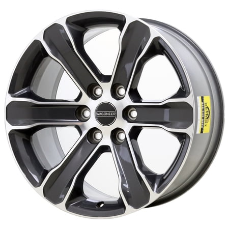 JEEP GRAND WAGONEER 2022 - 2024 MACHINED GREY Factory OEM Wheel Rim (Not Replicas)