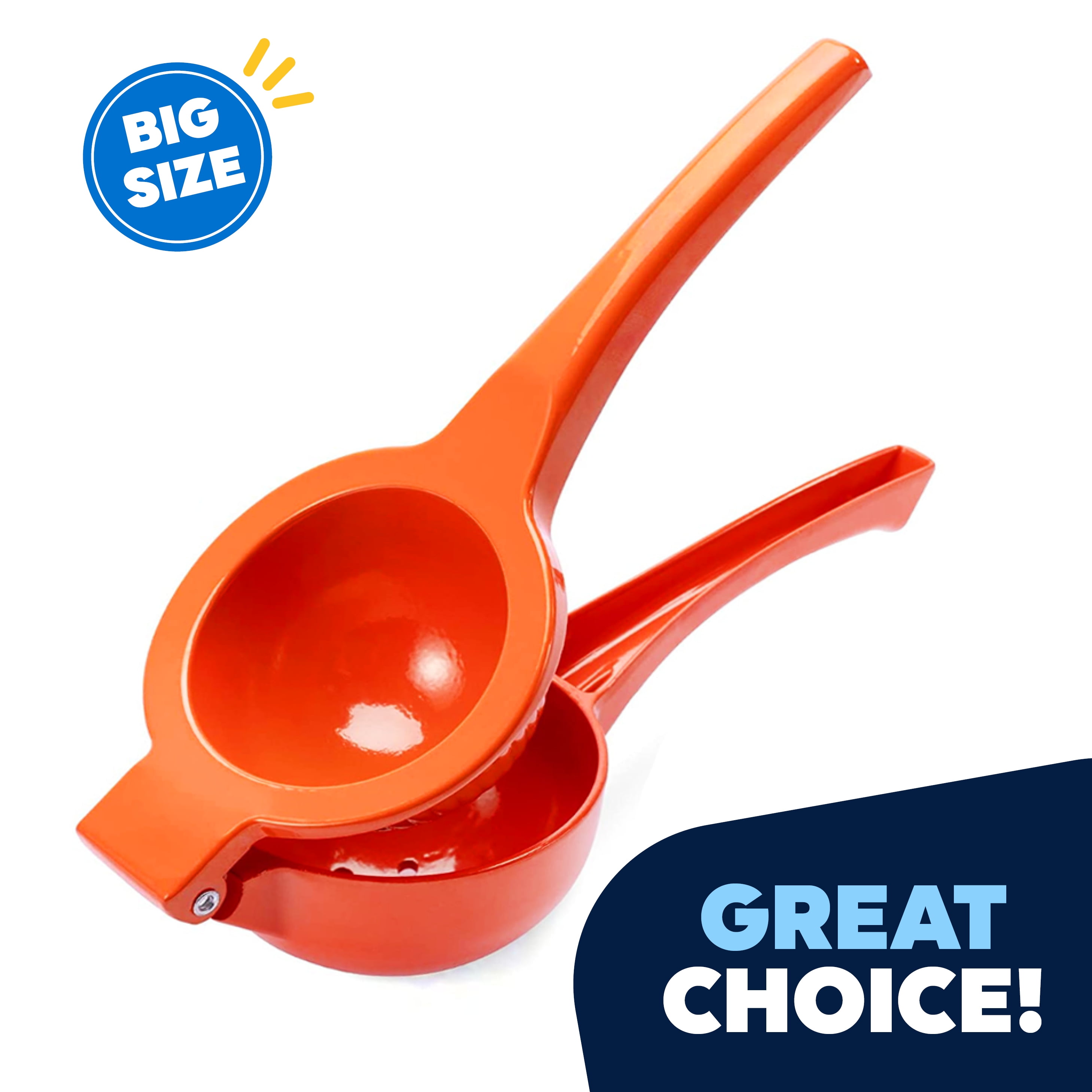 JEEXI Handheld Large Lemon Squeezer & Lime Juicer, Manual Citrus Press