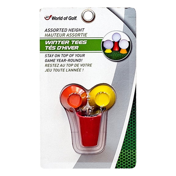 NEW Jef World of Golf Winter Tees - Set of 3