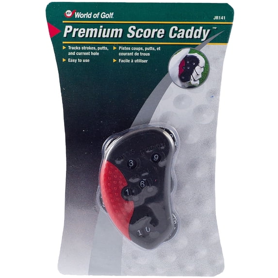 Accelerated Golf Premium Score Caddy White Bag/Cart Accessories New