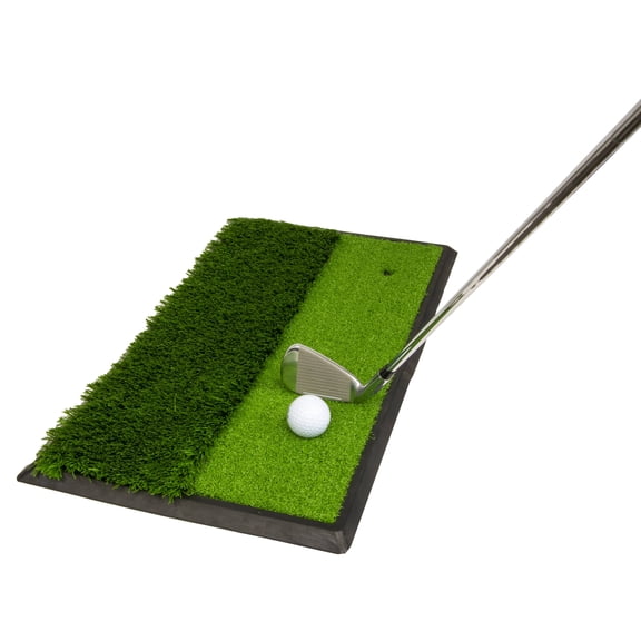 JEF World of Golf Dual Height Fairway/Rough Practice Mat, NEW -