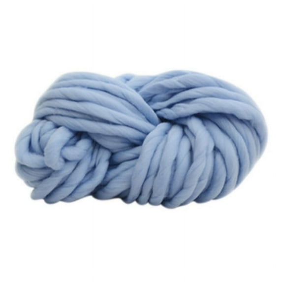 JEFFENLY Giant Bulky Big Yarn Extreme Arm Knitting Kit Chunky Knit Blanket Very Thick Gigantic Yarn Massive Knitted Loop
