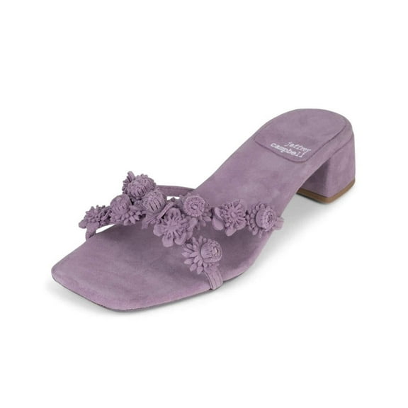 JEFFREY CAMPBELL DITZY-LO Sandals Lavender Suede