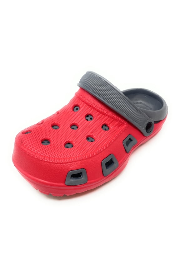 Boys Lightweight Clogs Slip On Garden Shoes Breathable EVA Kids Shoes for Beach Pool and Outdoor Play