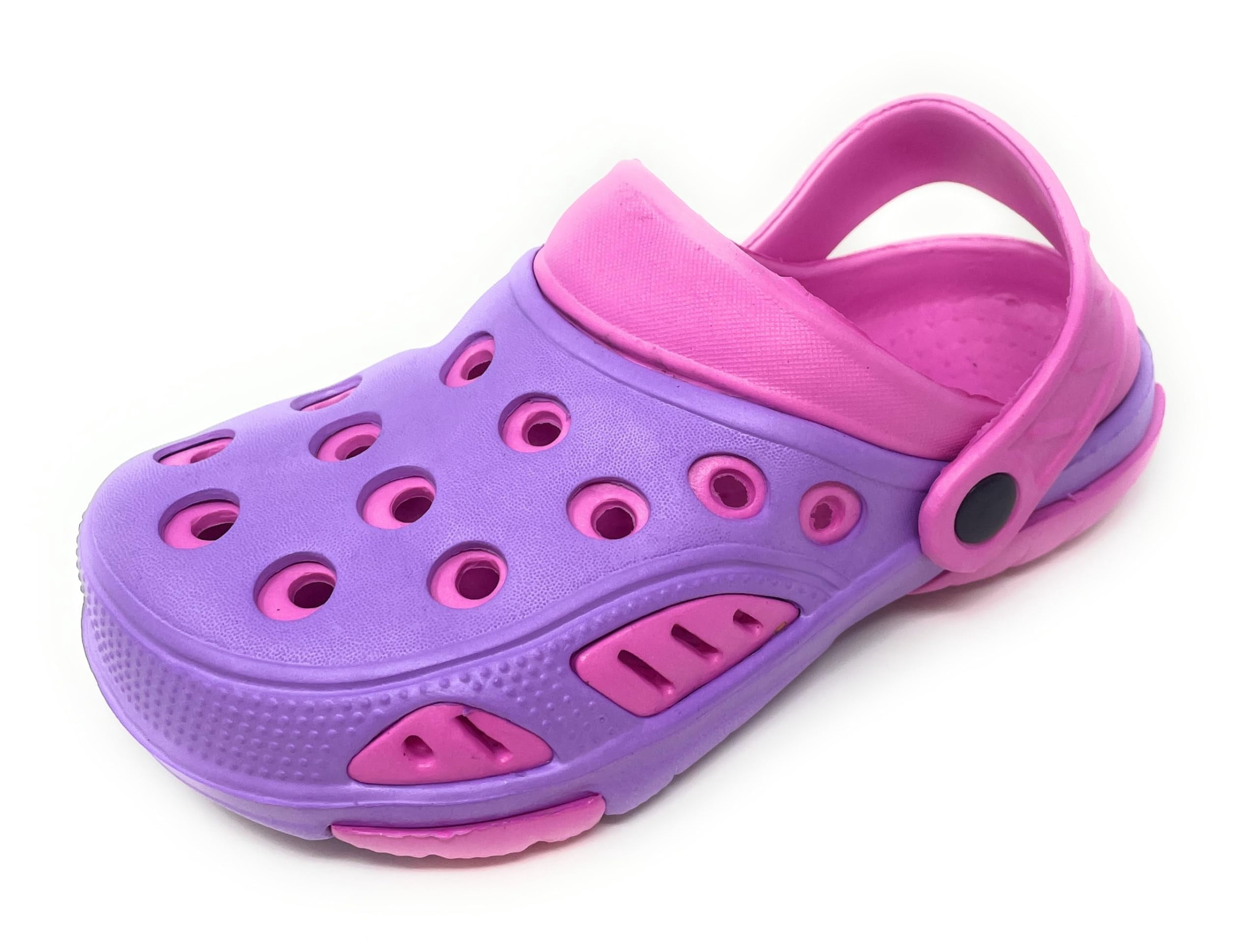 JEFFRICO Breathable Clogs For Kids Girls Boys Garden Shoes 