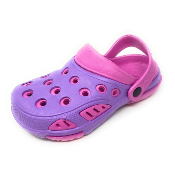 JEFFRICO Breathable Clogs For Kids Girls Boys Garden Shoes Sandals Water Shower Pool Beach Shoes