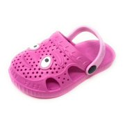 JEFFRICO Breathable Clogs For Kids Girls Boys Garden Shoes Sandals Water Shower Pool Beach Shoes
