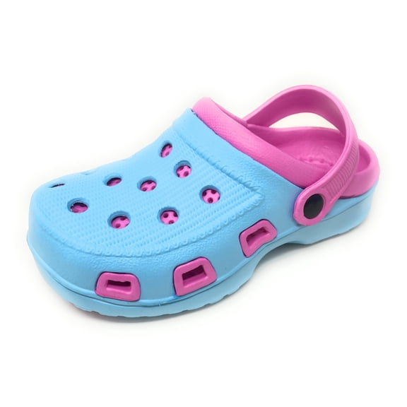 JEFFRICO Breathable Clogs For Kids Girls Boys Garden Shoes Sandals Water Shower Pool Beach Shoes