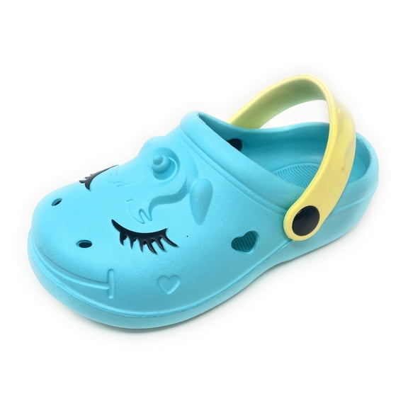 JEFFRICO Breathable Clogs For Kids Girls Boys Garden Shoes Sandals Water Shower Pool Beach Shoes